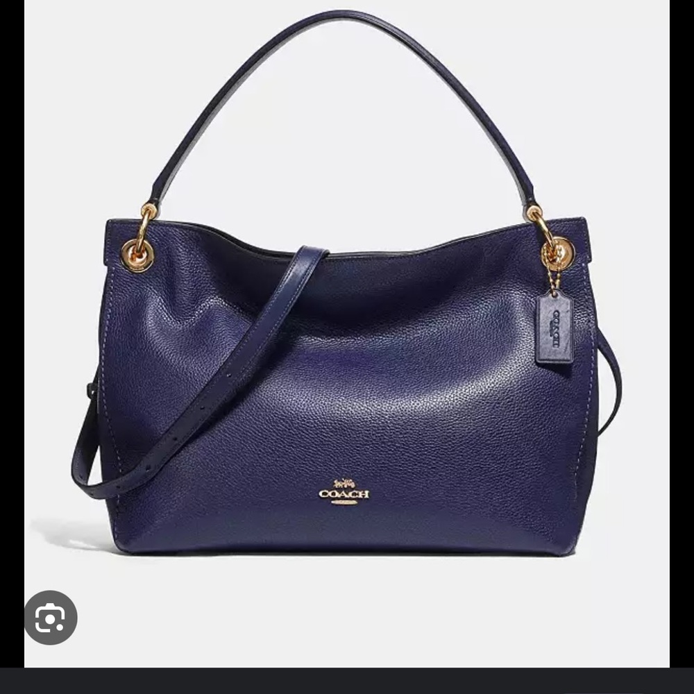 Blue coach purse bought from coach store.